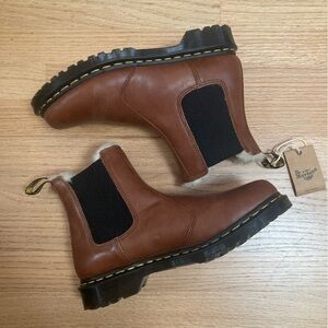 2976 Faux Shearling Chelsea Boot in Saddle Tan size 11 Womens (fits narrow)